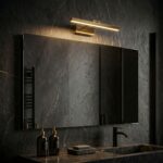 Badrum vägg LED-lampa APP1860-1W 40cm GOLD - Bild 6