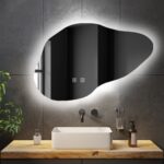 LED-väggspegel CLOUD B 100×70 cm - Bild 6