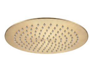 Runt duschhuvud REA JS-P014BG 25cm Brush Gold