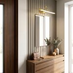 Badrum vägg LED-lampa SWE019-1W Gold - Bild 6