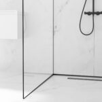 Fallprofil för glas vänster 170 cm Svart - Bild 3
