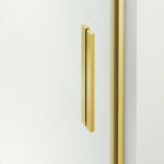 Duschdörr skjutbar Porta - Guld 110 cm - Bild 4