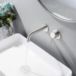 Inbyggnadsblandare OWEN borstad nickel Inox + BOX - Bild 2