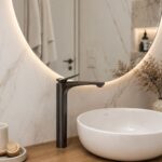 PREMIUM tvättställsblandare Vision titan – hög modell - Bild 12