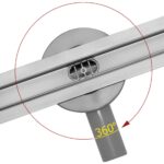 Linjegolvbrunn Neo Slim Pro Borstat Rostfritt Stål 70 - Bild 2