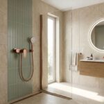 Duschblandare REA DROP BORSTAT Copper - Bild 5