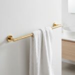 Enarmad handdukshängare för badrum 6603 Modern Gold