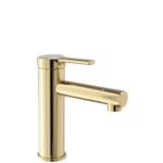Låg Guld Handfatsblandare PIXEL