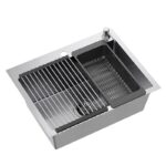 Diskho i rostfritt stål LUKE 110 WORKSTATION Borstad nickel - Bild 2