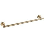 Enkel handdukshängare 6603 Modern Borstad Guld