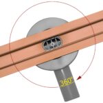 Linjeavlopp Neo Slim Pro Borstad Koppar 80 cm - Bild 2