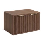 Badrumsskåp under handfat Core 60cm Brown - Bild 9
