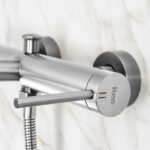 Badkarsblandare Foss Borstad Nickel - Bild 5