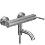 Badkarsblandare Argon Borstad Nickel - Bild 3