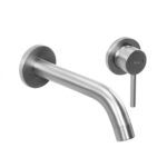 Inbyggnadsblandare OWEN borstad nickel Inox + BOX - Bild 5