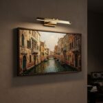 Badrum vägg LED-lampa APP1861-1W 60 cm GOLD - Bild 3