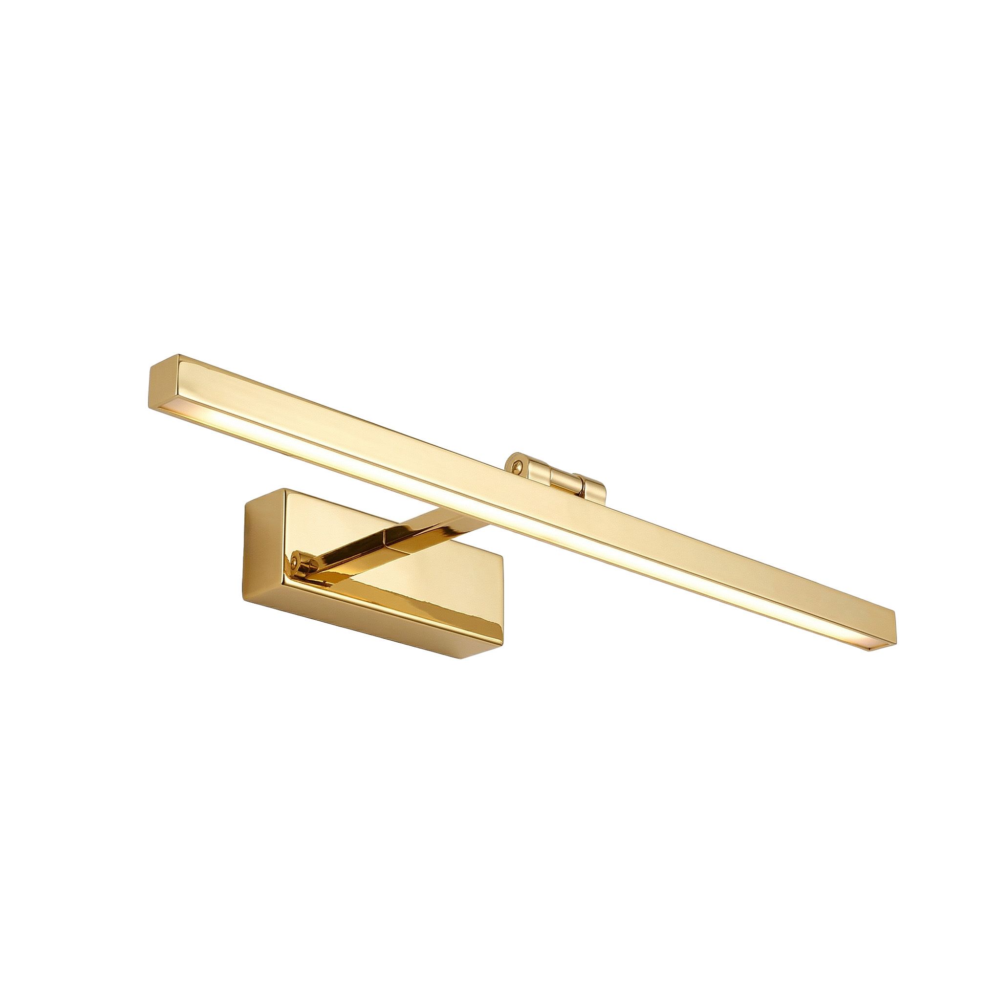 c5e27beaaddefaecf91fcd406bc9d6d8.jpg Badrum vägg LED-lampa APP1861-1W 60 cm GOLD - Bild 1