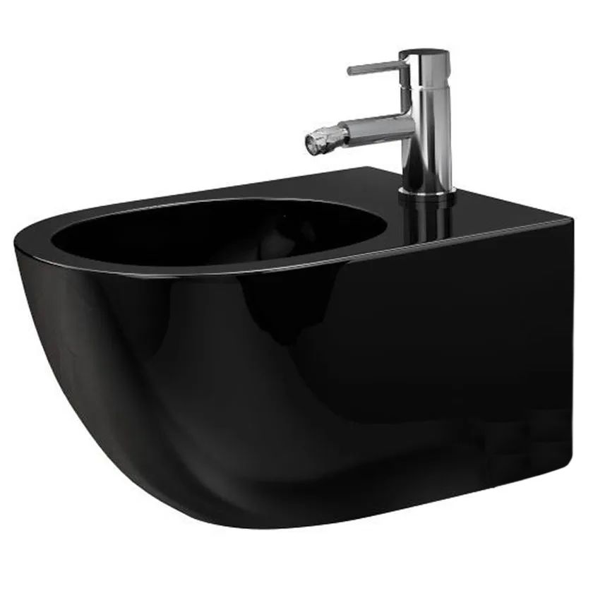 c8927337b2a2fc633731c2322bd59b62.jpg Vägghängd bidé Carlo Mini Svart - Bild 1
