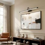 Badrum vägg LED-lampa SWE027-1W 80cm Svart - Bild 6