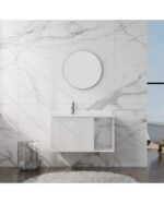 Badrumsskåp med Tvättställ Kent White 90 - Bild 4
