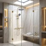 Duschset Foster Borstad guld - Bild 9