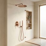Inbyggt duschset Venti Borstad koppar + BOX - Bild 6