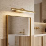 Badrum vägg LED-lampa SWE004-1W 43cm GOLD - Bild 5