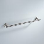 Enkel badrumshängare 6603 Modern Borstad Nickel - Bild 6