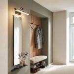 Badrum vägg LED-lampa SWE025-1W 42cm Svart - Bild 5