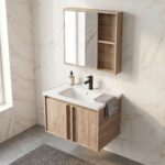 Badrumsmöbelset med tvättställ Gama T25023 QHM 60CM - Bild 4