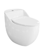 Toalettstol SILIA RIM White