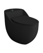 Toalettstol SILIA RIM Black