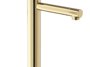 Hög tvättställsblandare PIXEL Guld