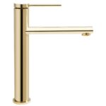 Hög tvättställsblandare OVAL Guld - Bild 3
