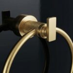 Badrumskrok Ring 81307 Virro Borstad guld - Bild 4