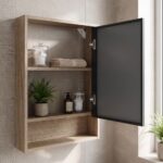 Badrumsmöbelset med tvättställ DB68-60 60CM - Bild 6
