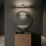 Badrum vägg LED-lampa SWE047-1W 60cm GOLD BRUSH - Bild 5