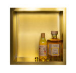 WALL-BOX ONE Guld / mässing - Nischhylla Guld 30x30x7 cm