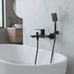 Urban svart badkarsblandare - Bild 5