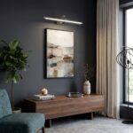 Badrum vägg LED-lampa SWE017-1W 60cm Krom - Bild 3
