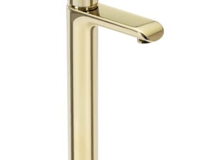 Hög Blandare till Handfat BLOOM Guld