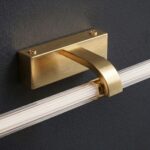 Badrum vägg LED-lampa APP1886-1W 60cm BRUSH GOLD - Bild 4