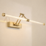Badrum vägg LED-lampa APP1900-1W 60cm BRUSH GOLD - Bild 7