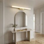 BADRUMSVÄGGLAMPA LED 80CM APP1850-1W GOLD - Bild 4