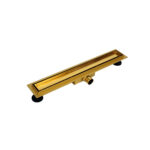 Duplex Next 2-i-1 Linjeavlopp 70 cm vändbar blankt guld - Bild 5