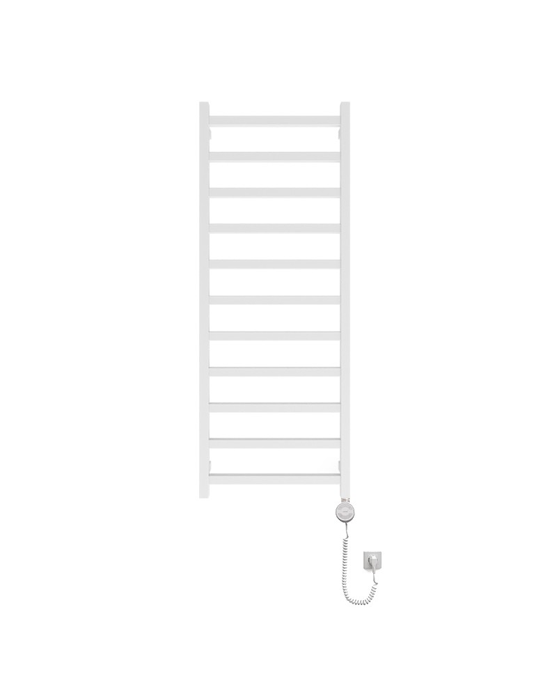 electric-bathroom-radiator-lungo-white-1320-with-heater-white.jpg Handdukstork El Lungo White 132 - Bild 1