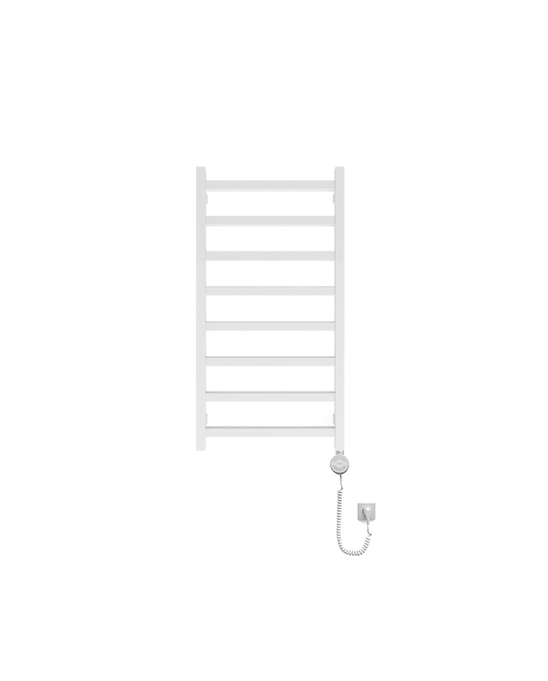 electric-bathroom-radiator-lungo-white-960-with-heater-white.jpg Handdukstork El Lungo White 96 - Bild 1