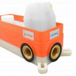 Inbyggd badkar- och duschblandare Lungo Koppar + BOX - Bild 6