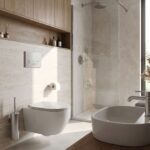 HD-spolningsknapp för inbyggnadsfixtur WC K011A-Q and Slim 024N Satin - Bild 2