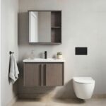 Badrumsmöbelset med tvättställ Gama T25023 KJM 60CM